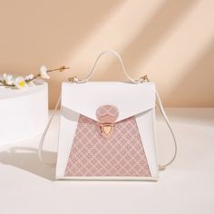 Регулируемый Со цветочками Модный Рюкзак Shein