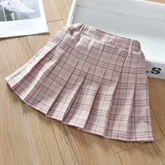 шотландка Институтский Юбки для девочек Shein