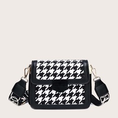 Сумка через плечо с узором "хаундстут Shein