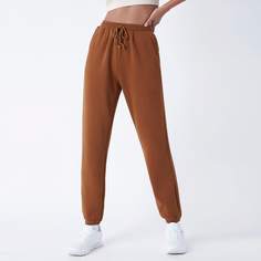 Джоггеры из флиса с карманом на кулиске Shein