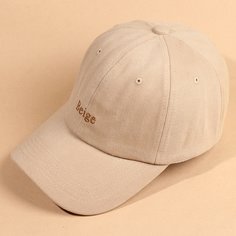 Бейсболка с текстовой вышивкой Shein
