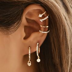 Повседневный Серьги Shein