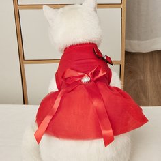 Одноцветный Платья для домашних животных Shein