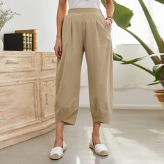 Асимметричные брюки Shein