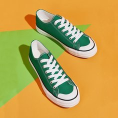 Холщовые туфли на шнурках Shein