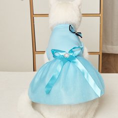 Платье для домашних животных с бантом Shein