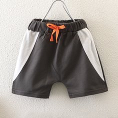узел Контрастный Повседневный Шорты для мальчиков Shein