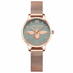 Кварцевые часы с узором пчелки Shein
