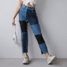 Контрастные брюки Shein
