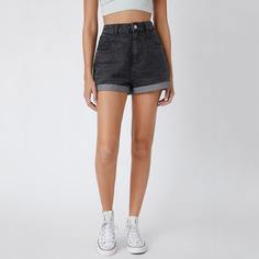 Джинсовые шорты с карманом Shein