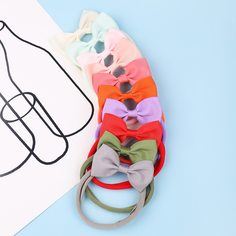 Резинка для волос с бантом 10шт Shein