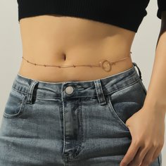 Поясная цепочка с кольцом Shein