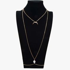 Цепочка для тела со стразами Shein