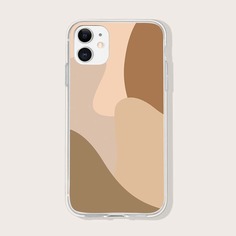 Контрастный чехол для телефона Shein