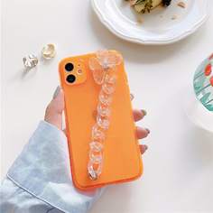 Прозрачный чехол для телефона с бабочкой Shein