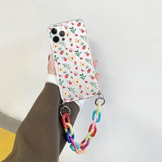 Чехол для телефона с цветочным рисунком Shein
