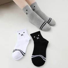 Носки в полоску 3 пары Shein