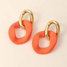 Серьги из смолы с цепочкой Shein