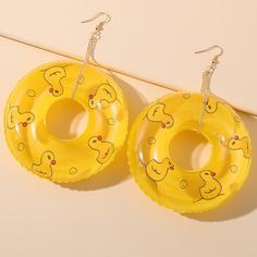 Серьги-подвески в форме кольца для плавания Shein