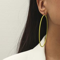 Минималистичные серьги-кольца Shein