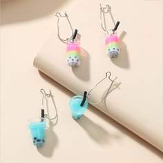 Серьги-подвески с пузырьковым чаем Shein