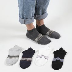 5 пар мужские носки в полоску Shein
