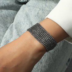 Браслет со стразами Shein