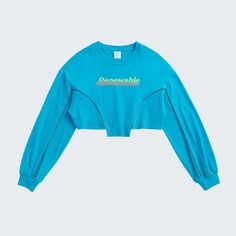 Контрастная отделка буква Спортивный Свитшоты Shein