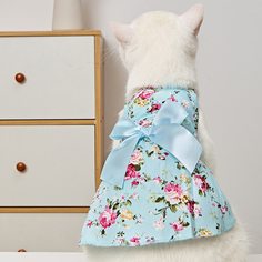 Со цветочками Платья для домашних животных Shein
