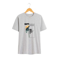 Цветочный Повседневный Футболки Shein