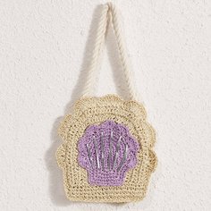 Соломенная сумка на плечо для девочек Shein