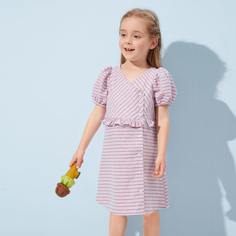 Платье с пышным рукавом для девочек Shein