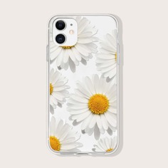Чехол для телефона с узором маргаритки Shein