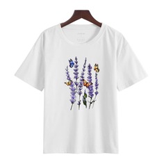 Животный Повседневный Футболки Shein