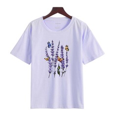 Животный Повседневный Футболки Shein