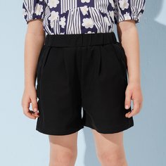 Шорты с эластичной талией для девочек Shein