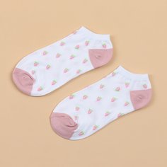 Носки с принтом фруктов Shein
