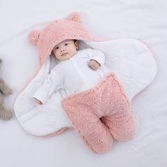 Аппликация Одноцветный Спальный мешок для малышей Shein