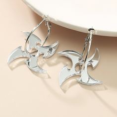 Акриловые серьги Shein