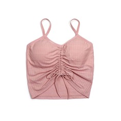 Одноцветный Нижняя рубашка для девочек Shein