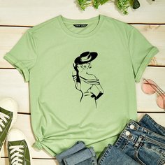 Футболка с графическим принтом Shein