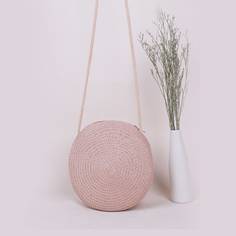 Соломенная круглая сумка Shein