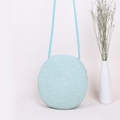 Соломенная круглая сумка Shein