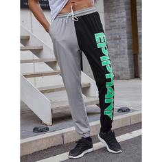 на кулиске буква Мужские спортивные брюки Shein