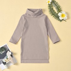 Асимметричное платье для девочек Shein