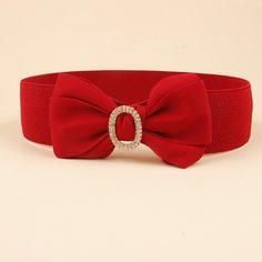 Эластичный ремень с бантом Shein