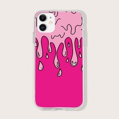 Чехол для iPhone с принтом граффити Shein