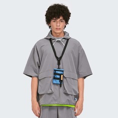 Мужская толстовка на кулиске с карманом Shein
