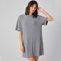 Однотонное домашнее платье Shein