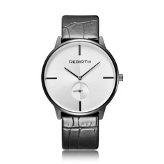 Мужские круглые стрелочные кварцевые часы Shein